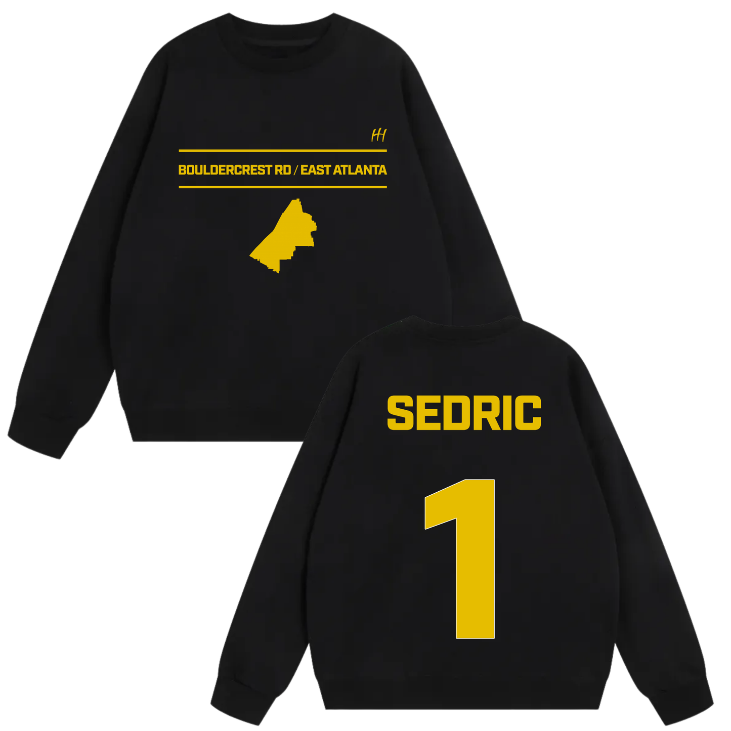 Sedric Jefferson Heavyweight Crewneck Sweatshirt