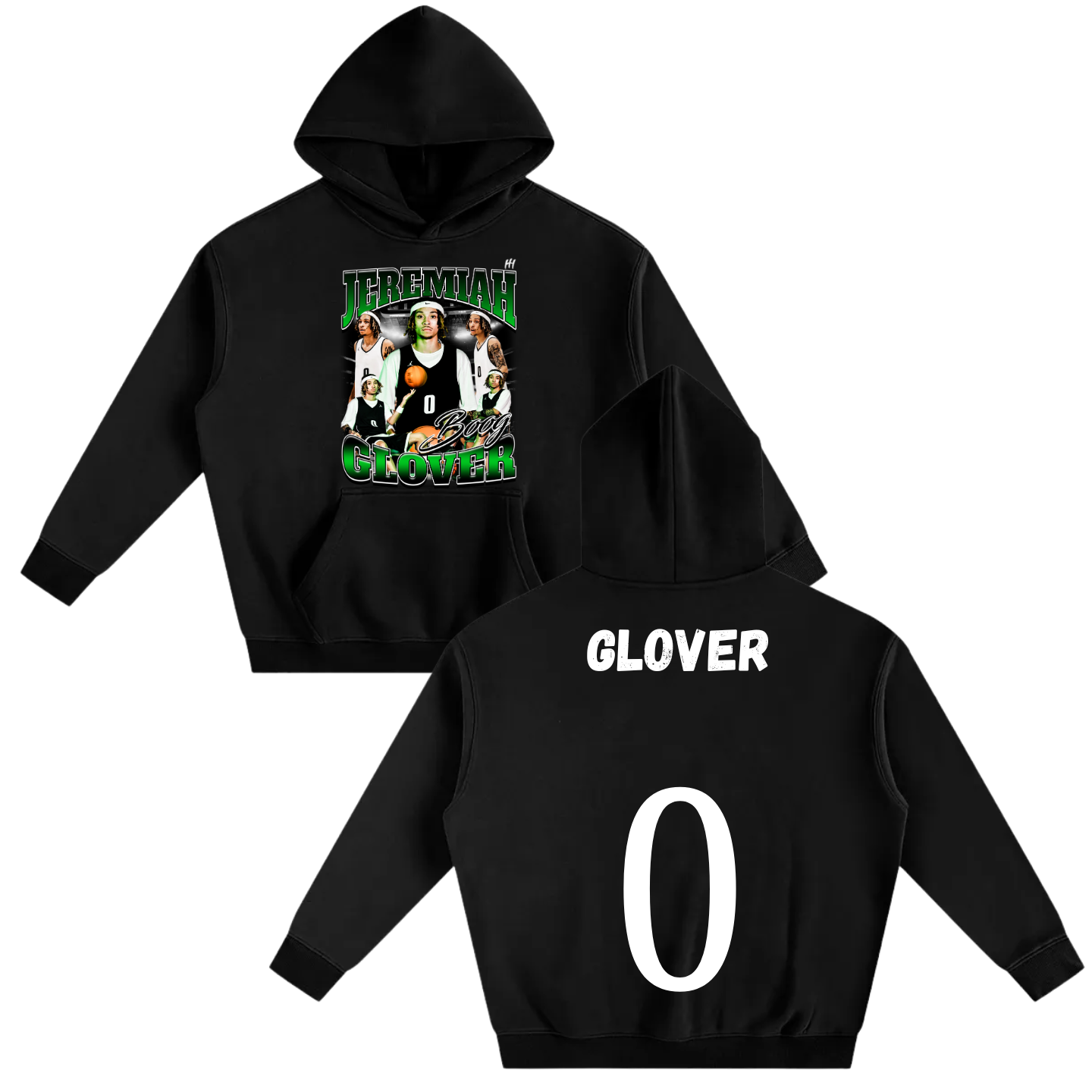 Jeremiah Glover Oversize Fleeced Hoodie