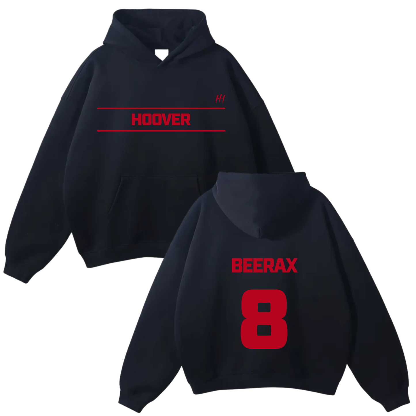 Braxton Juelz Shealey Oversize Fleeced Hoodie