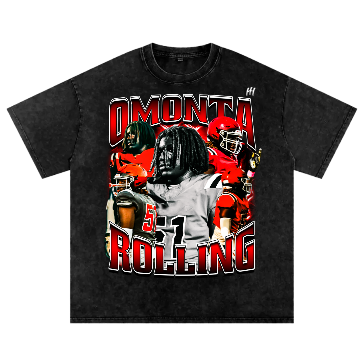 Omonta rolling Heavyweight Oversized T-shirt