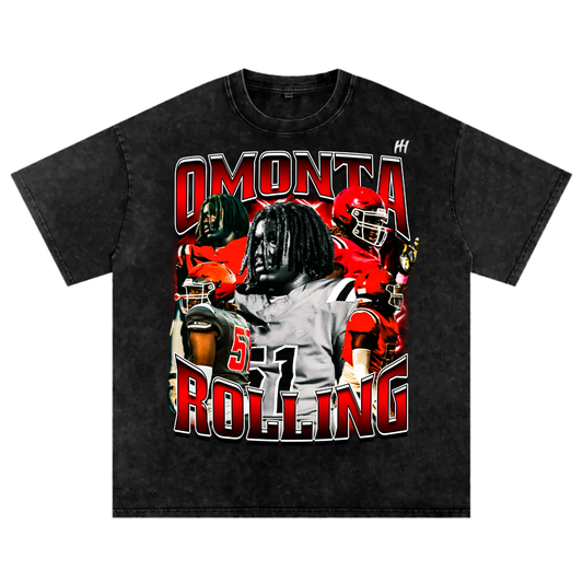 Omonta rolling Heavyweight Oversized T-shirt