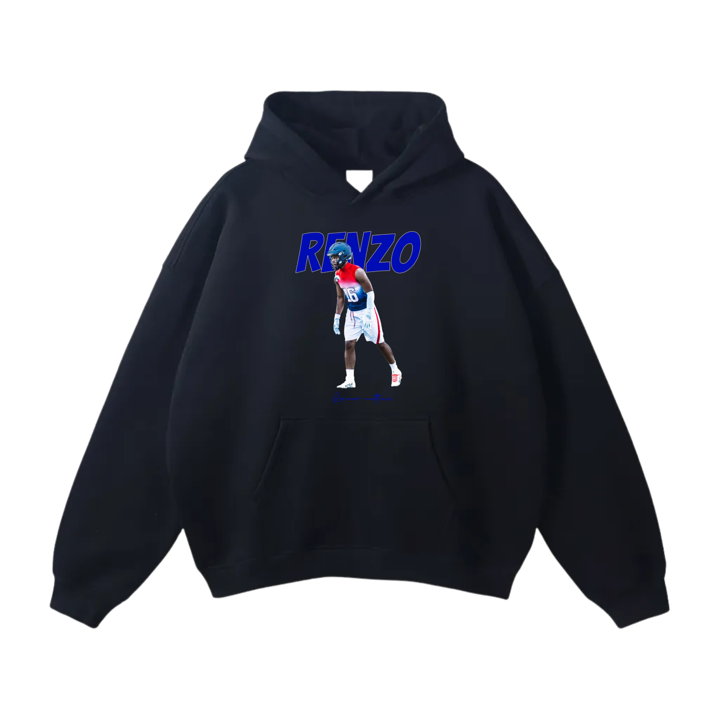 Lorenzo Matthews Oversize Fleeced Hoodie