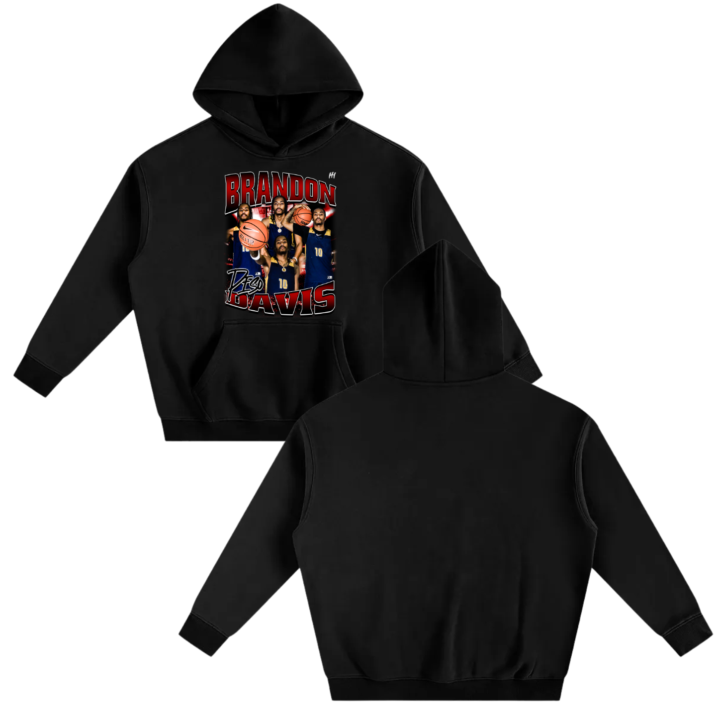 Brandon Davis Oversize Fleeced Hoodie