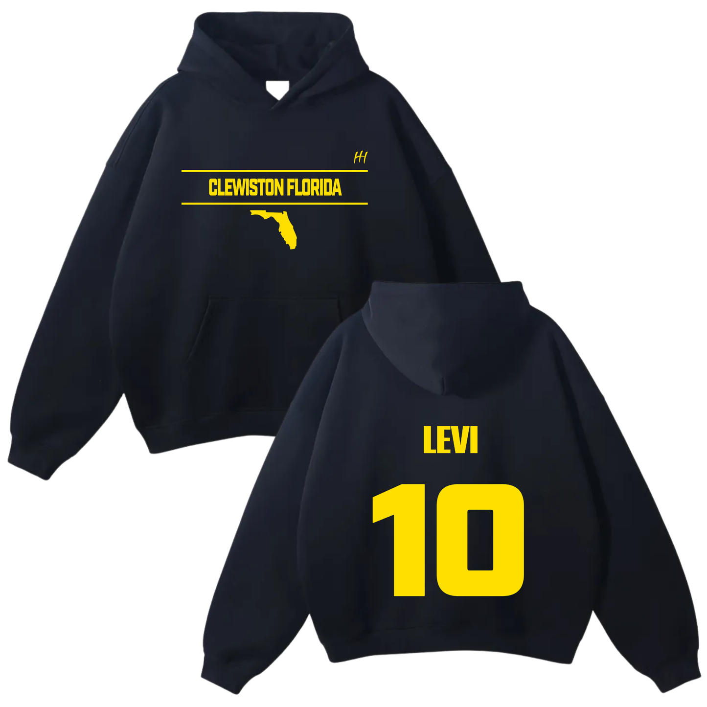 Levarian Campbell Oversize Fleeced Hoodie