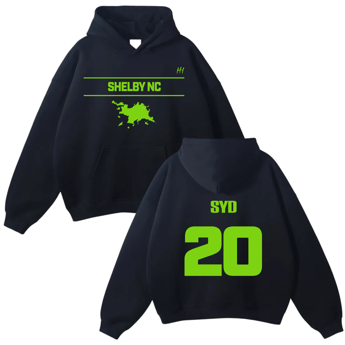 Sydnie Enste Oversize Fleeced Hoodie