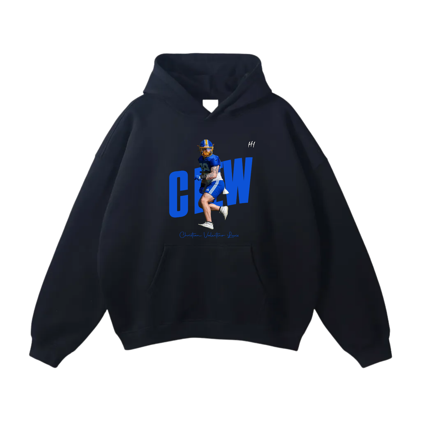 Christian Valentino Lewis Oversize Fleeced Hoodie