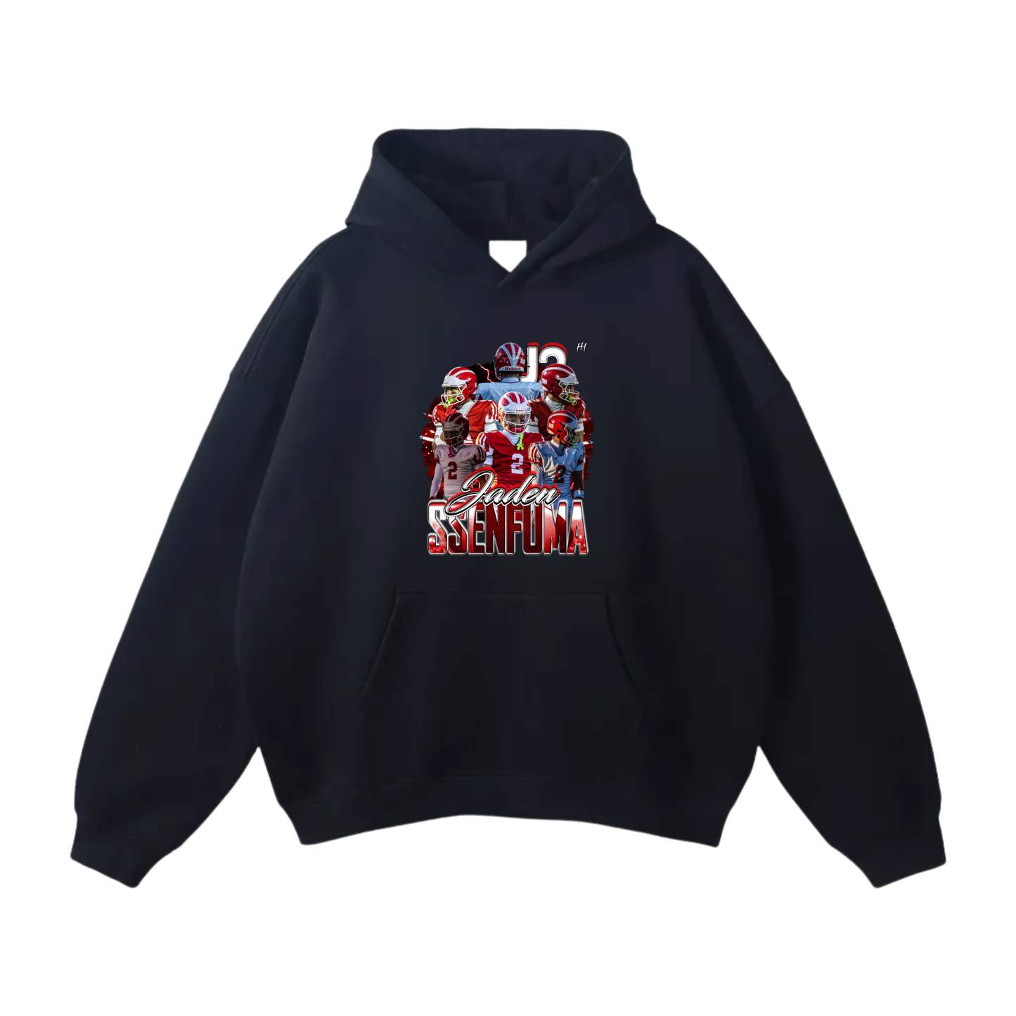 Jaden Ssenfuma Oversize Fleeced Hoodie