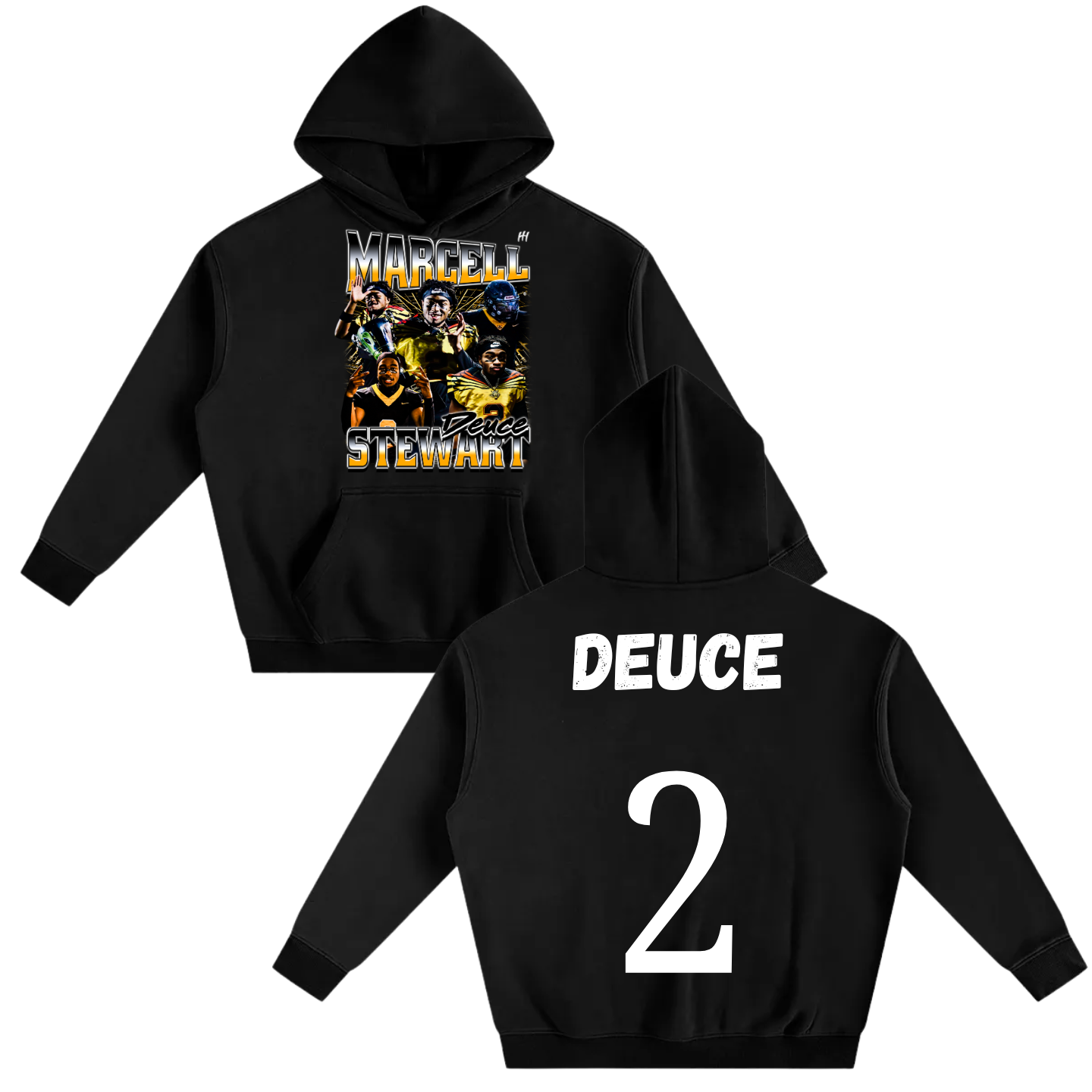 Marcell Stewart Oversize Fleeced Hoodie
