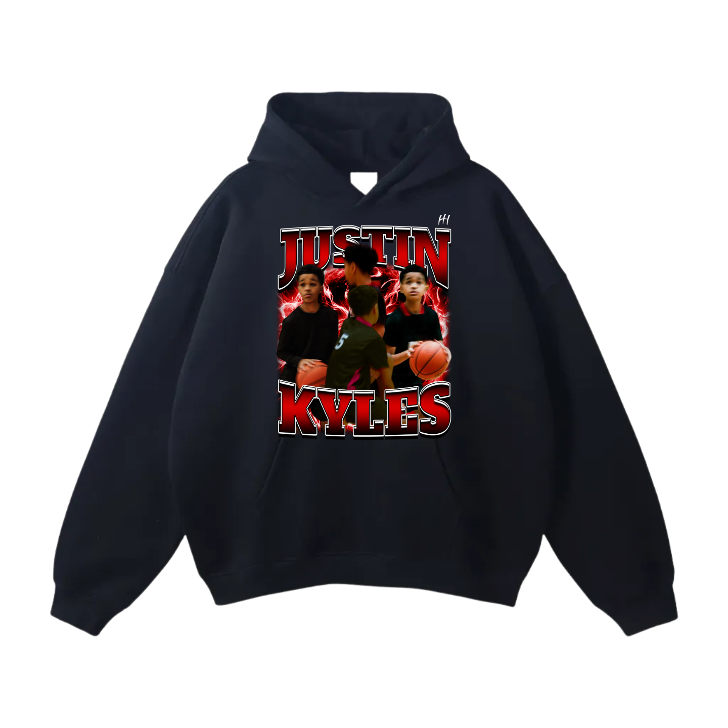 Justin kyles Oversize Fleeced Hoodie