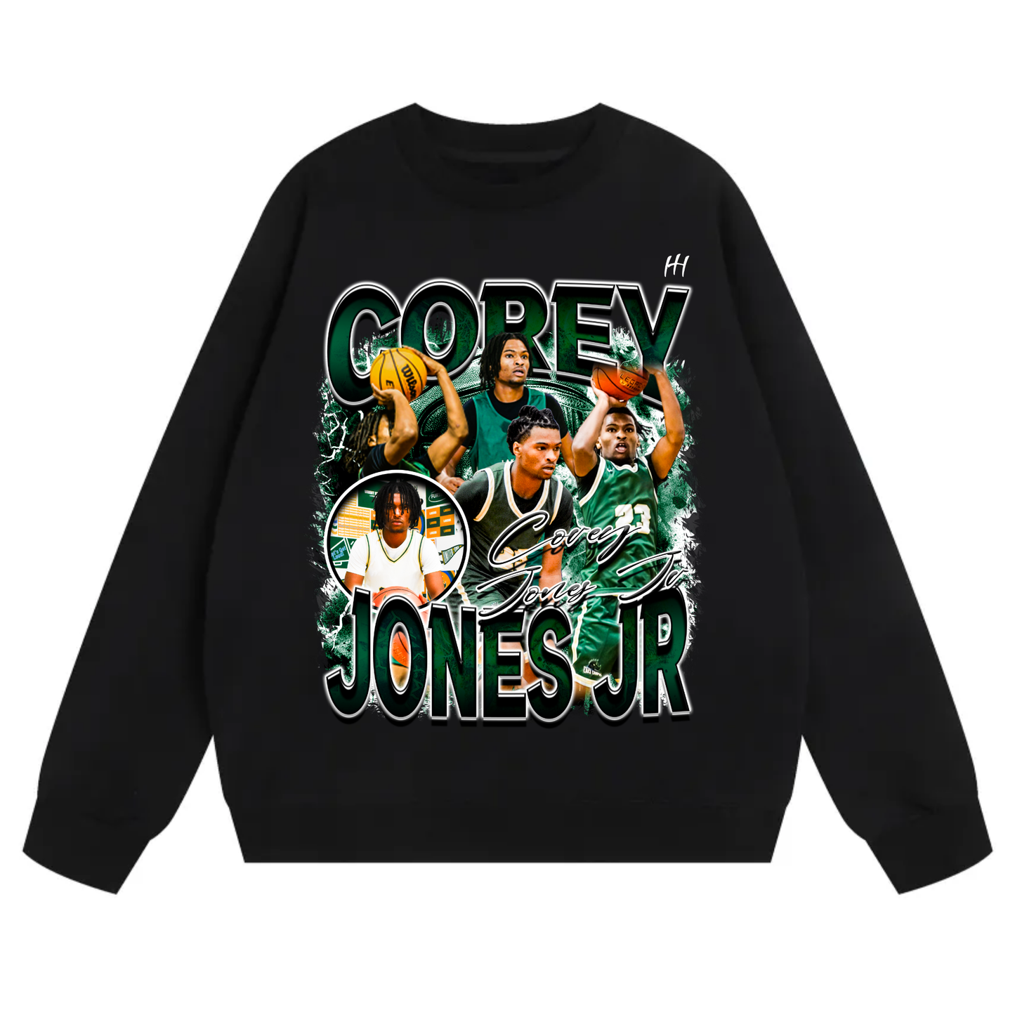 Corey Jones Jr Heavyweight Crewneck Sweatshirt