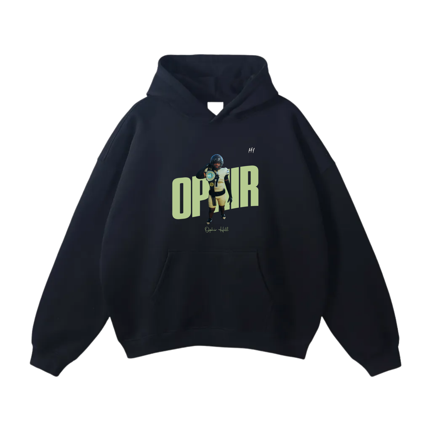 Ophir Hill Oversize Fleeced Hoodie