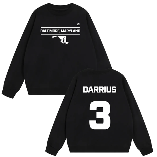 Darrius Sample Heavyweight Crewneck Sweatshirt