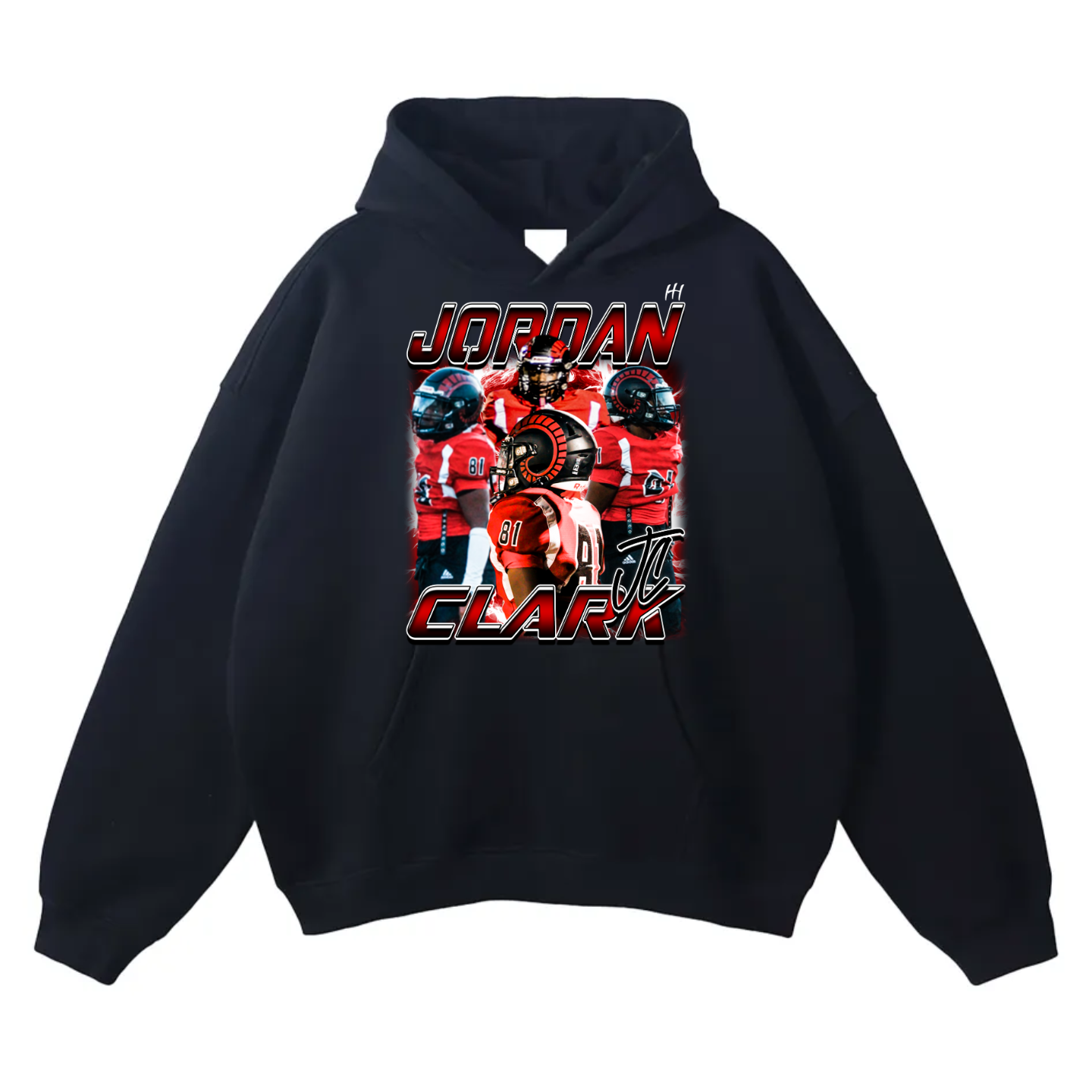 Jordan Clark Oversize Fleeced Hoodie