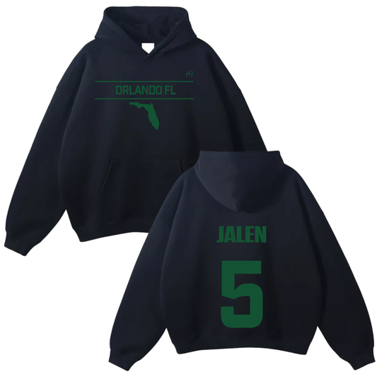 Jalen Jamal Escontrias Oversize Fleeced Hoodie