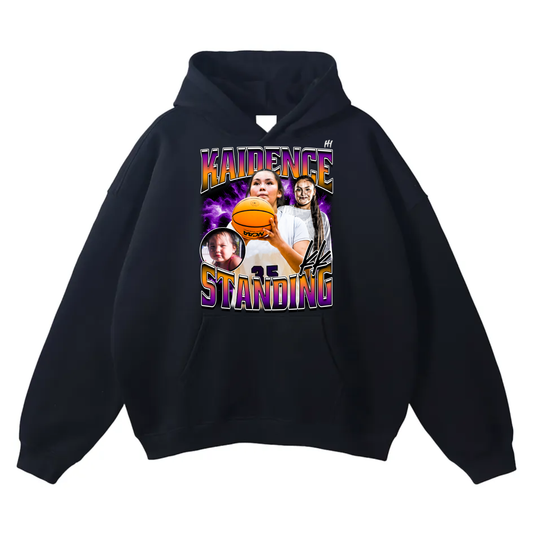 Kaidence Standing Oversize Fleeced Hoodie