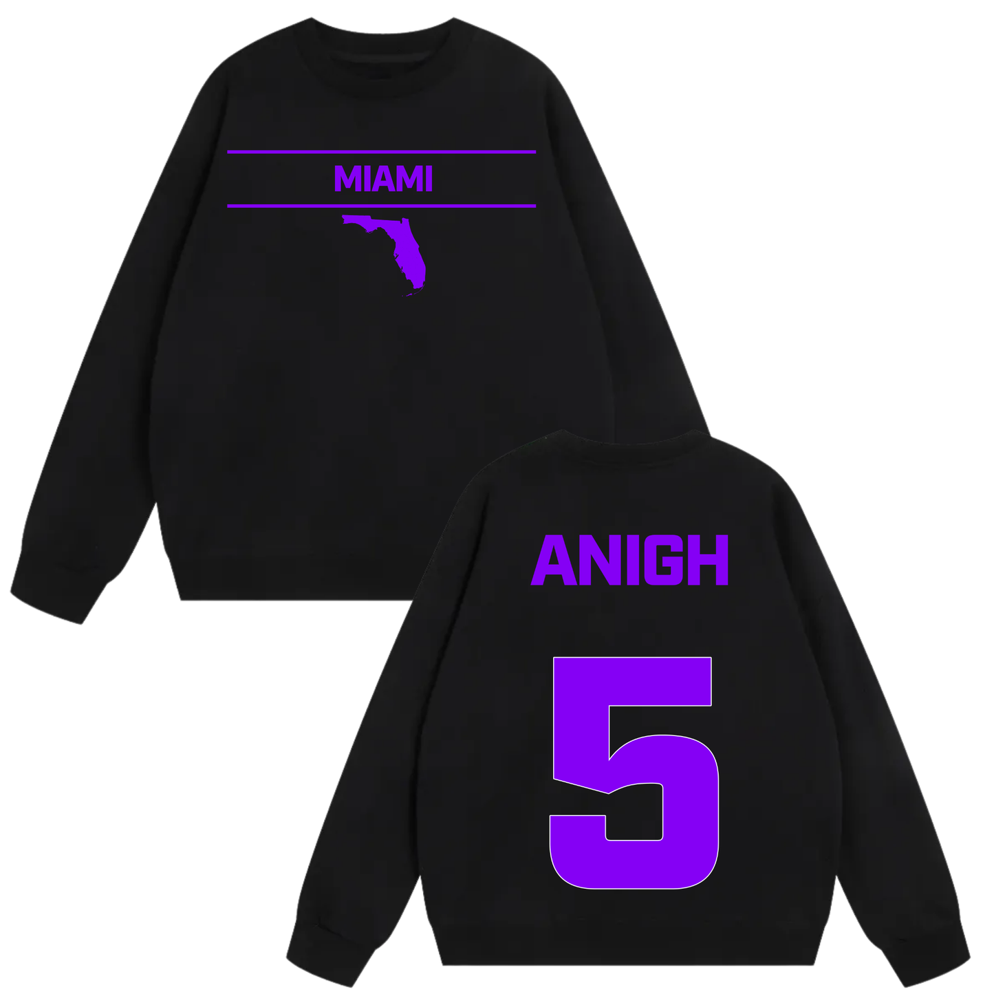 Anigh Gracia Heavyweight Crewneck Sweatshirt