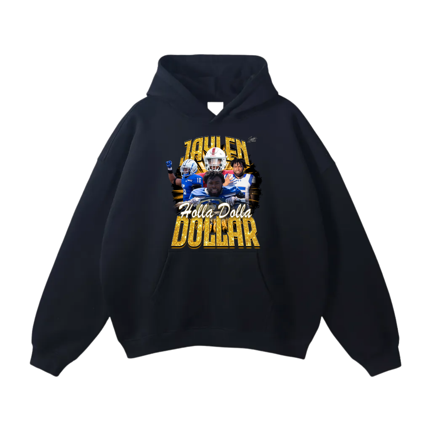 Jaylen Dollar Oversize Fleeced Hoodie