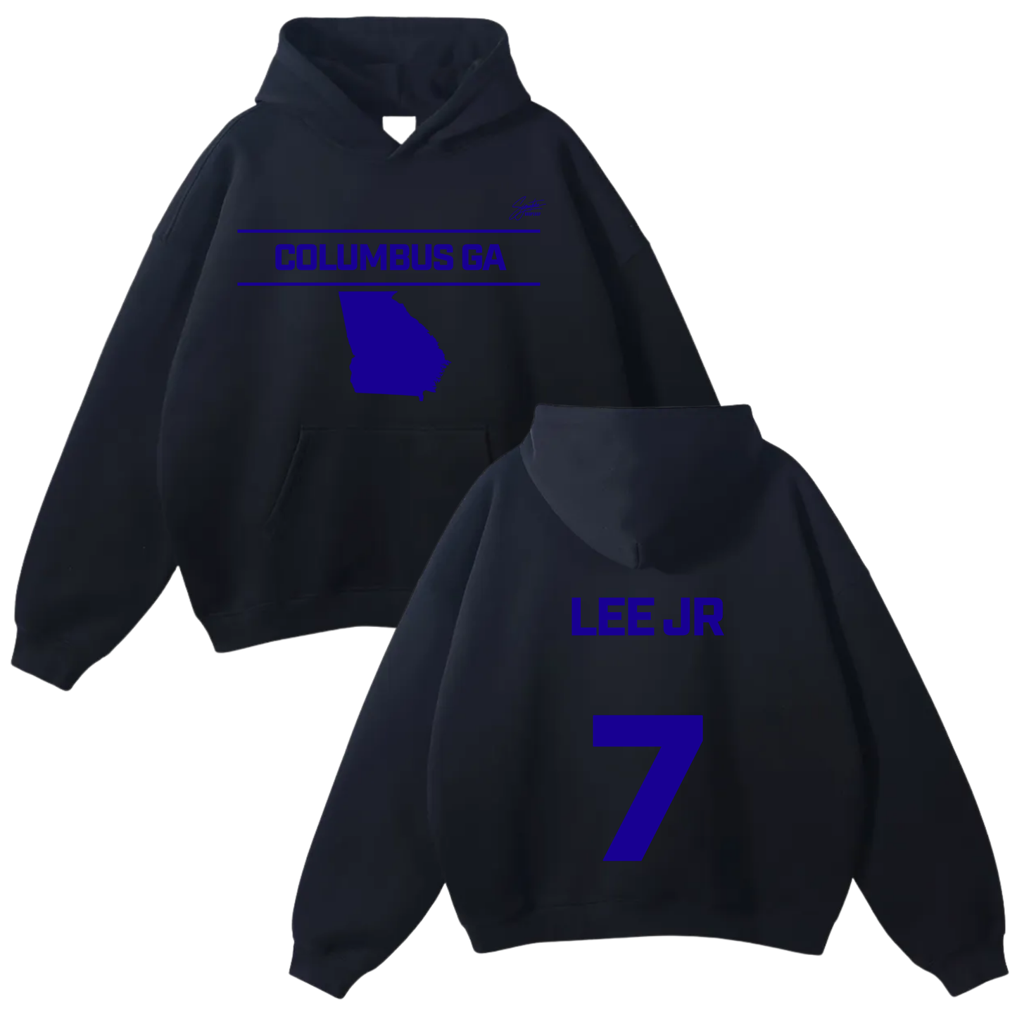 Jaron Lee JR Oversize Fleeced Hoodie