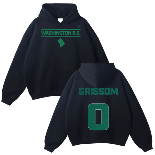 Jeremiah Grissom  Oversize Fleeced Hoodie