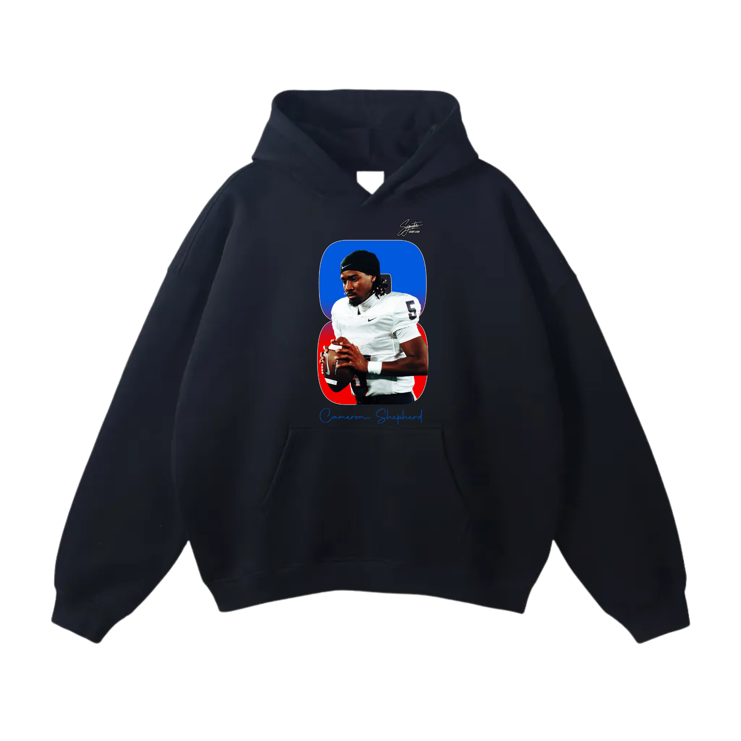 Cameron Shepherd Oversize Fleeced Hoodie