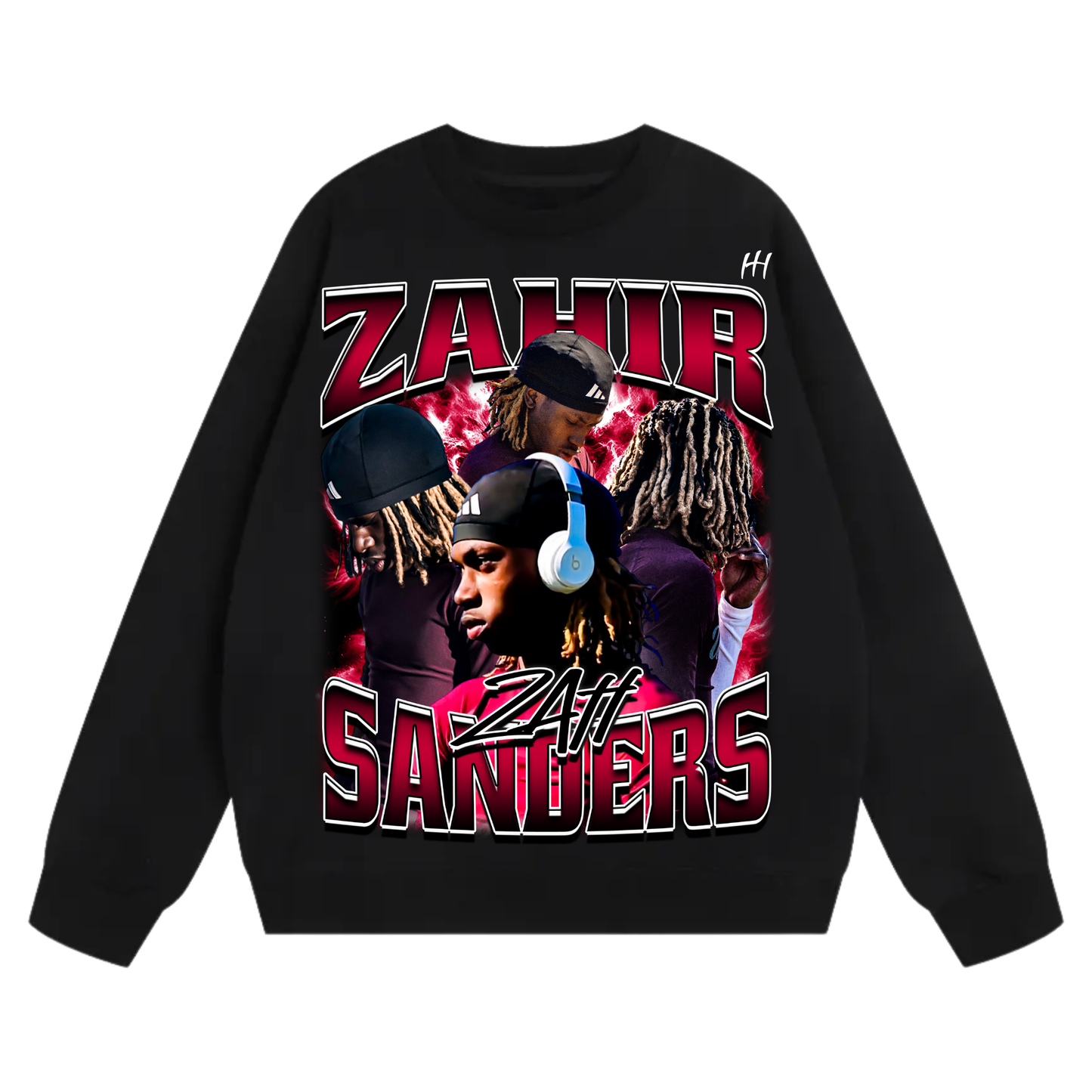 Zahir Sanders Heavyweight Crewneck Sweatshirt