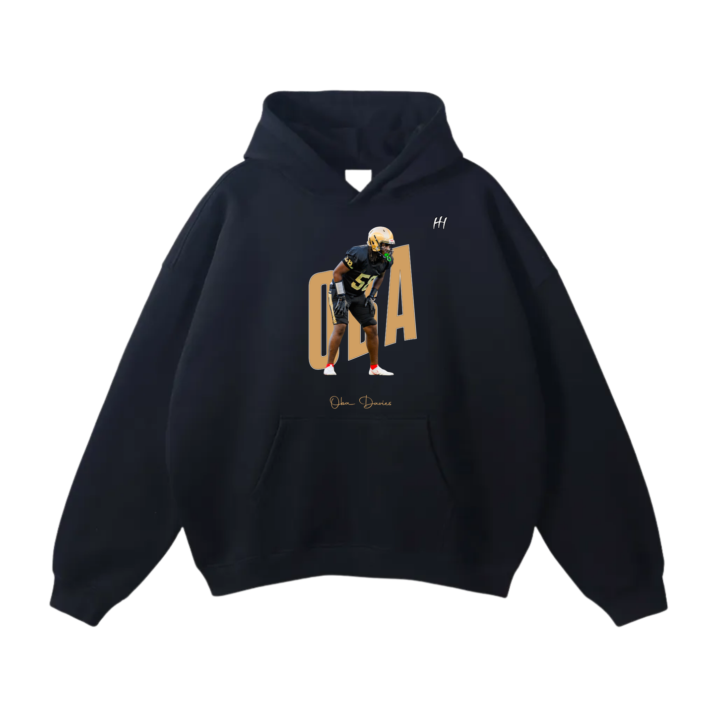 Oba Davies Oversize Fleeced Hoodie