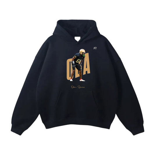 Oba Davies Oversize Fleeced Hoodie