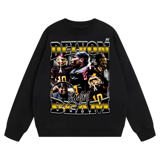 Delvon Beam Heavyweight Crewneck Sweatshirt