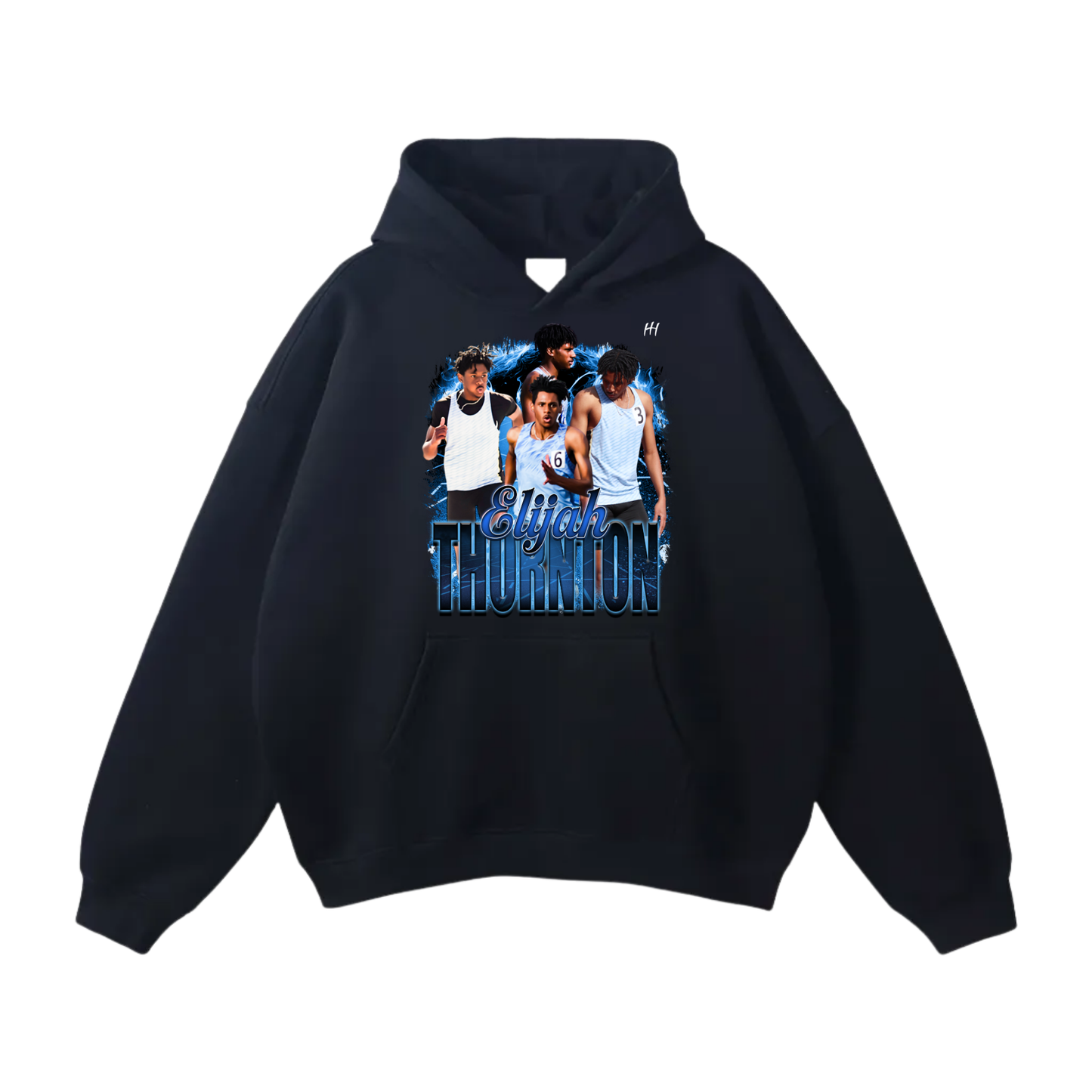 Elijah Thornton Oversize Fleeced Hoodie