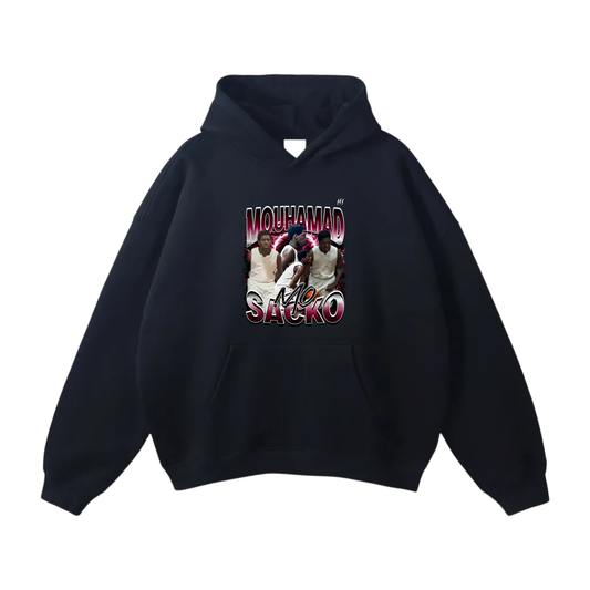Mouhamad Sacko Oversize Fleeced Hoodie