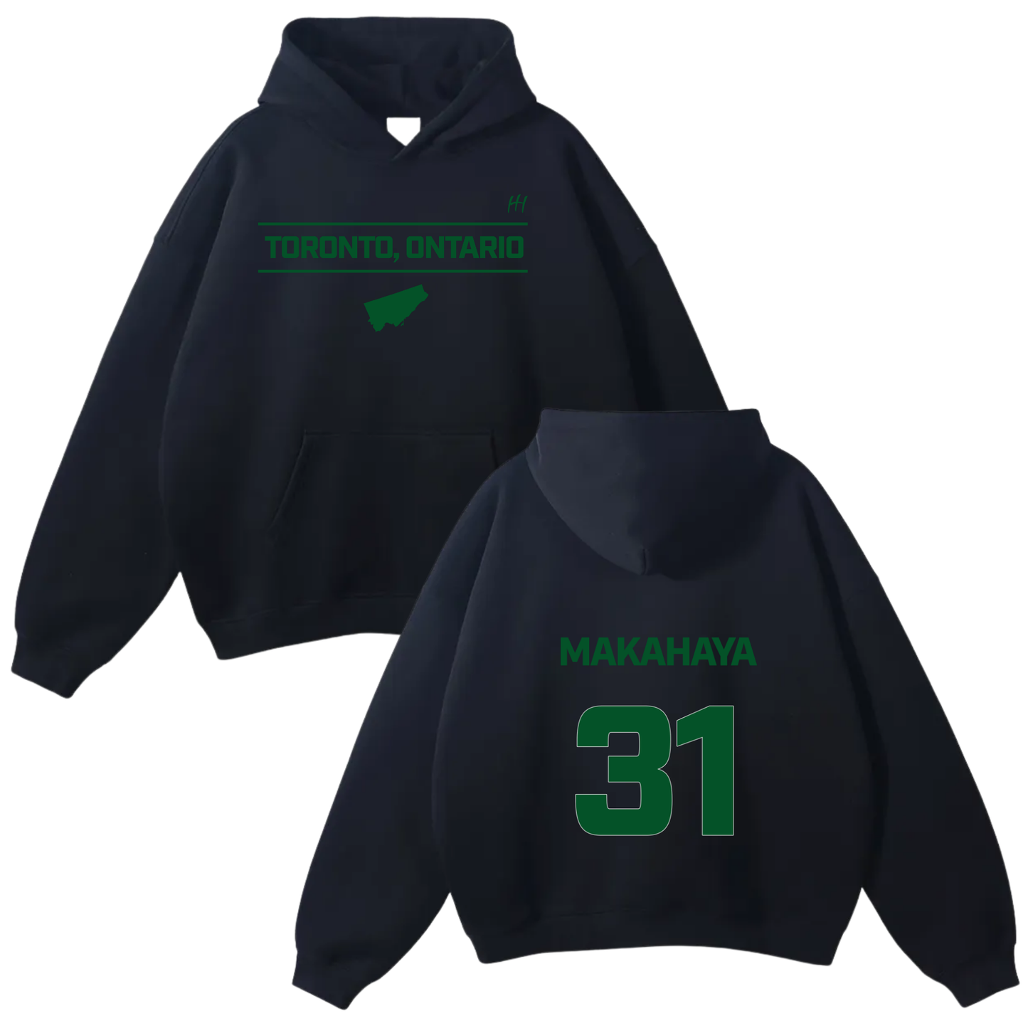 Makahaya Williams Oversize Fleeced Hoodie