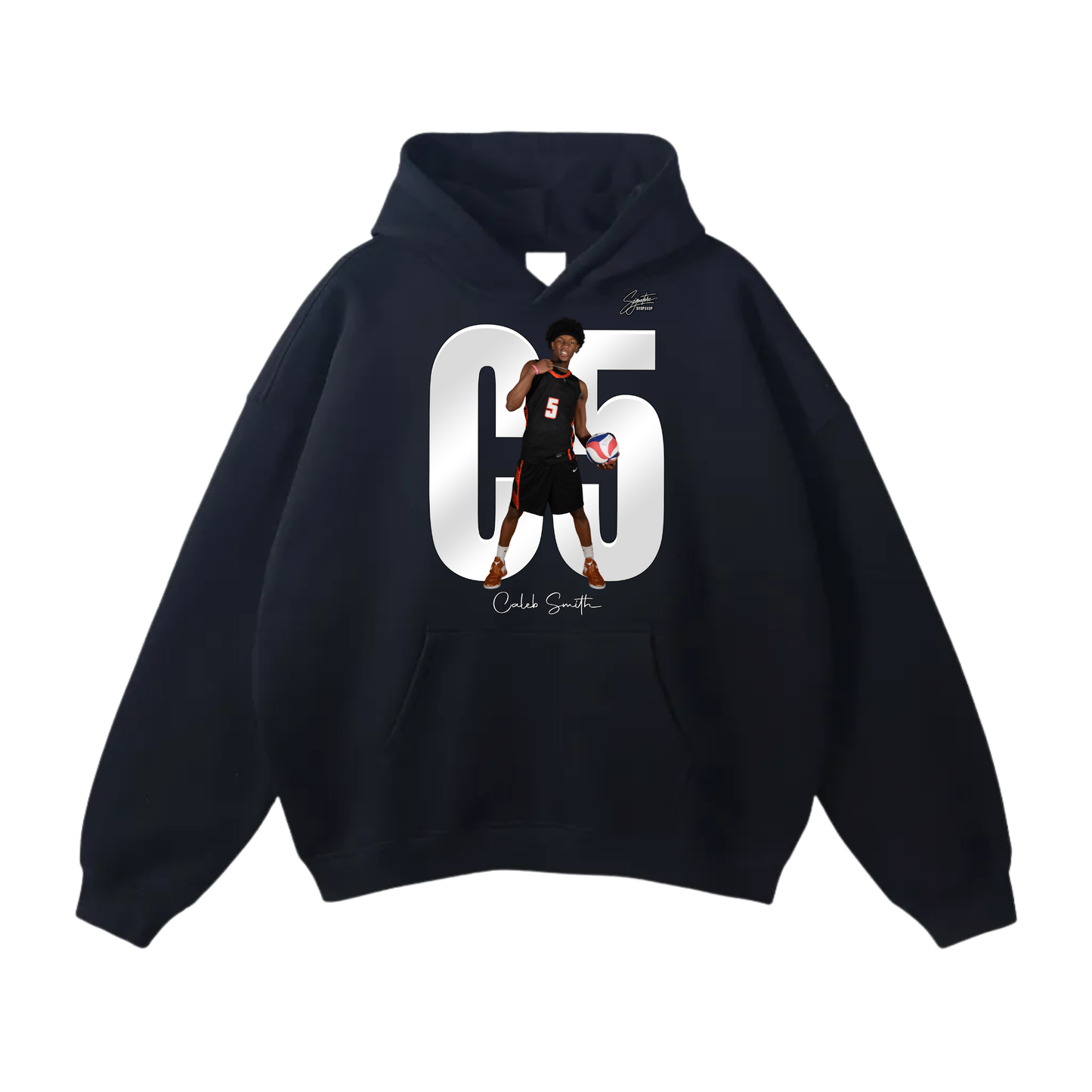 Caleb Smith Oversize Fleeced Hoodie