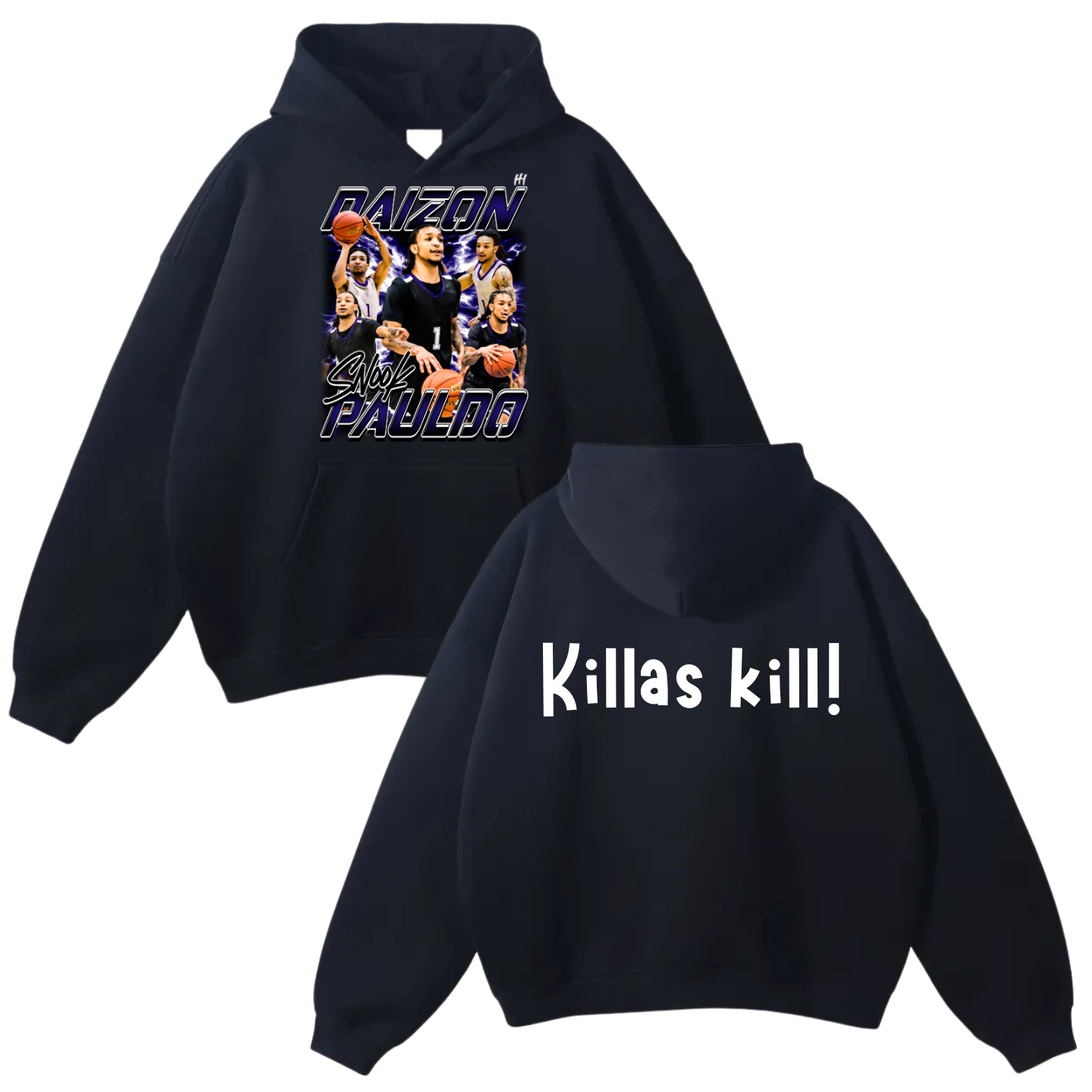 Daizon Pauldo Oversize Fleeced Hoodie