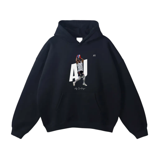 AJ Santiago Oversize Fleeced Hoodie