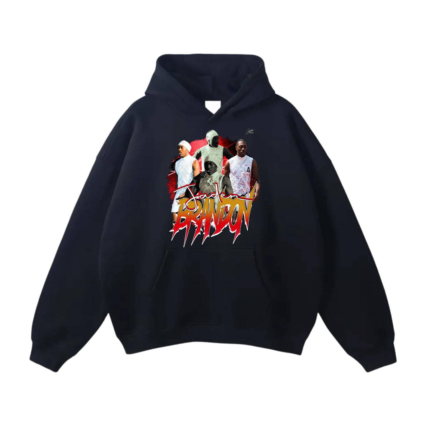 Jaden Brandon Oversize Fleeced Hoodie