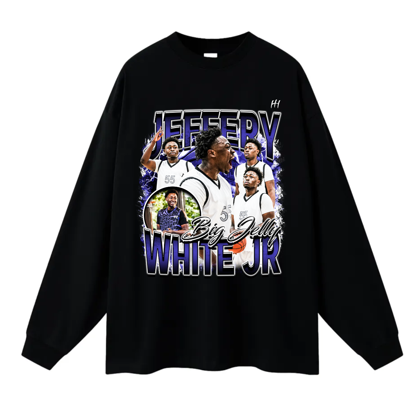 Jeffery White Jr Long Sleeve Tee