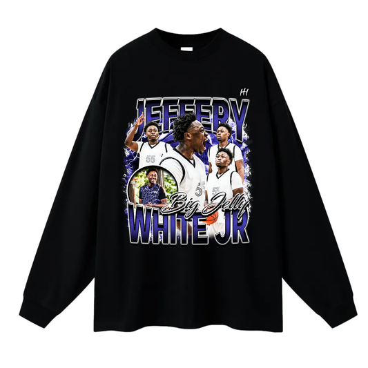 Jeffery White Jr Long Sleeve Tee