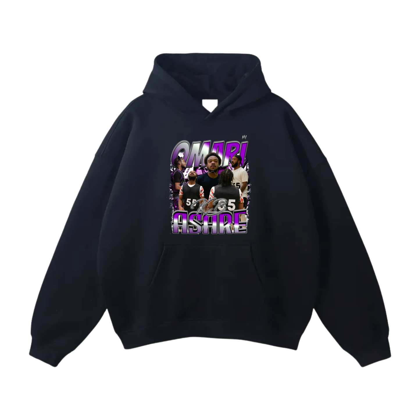 Omari Asare Oversize Fleeced Hoodie