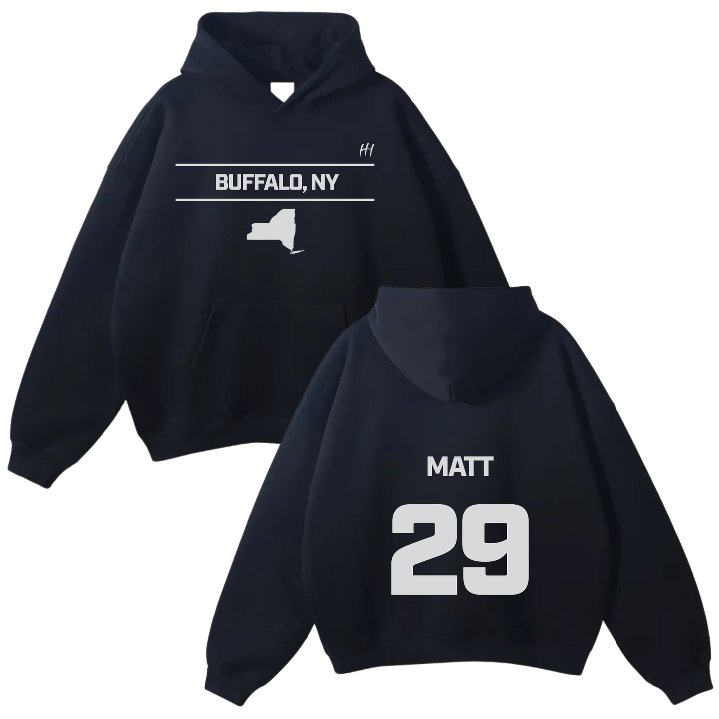 Matt Dotterweich Oversize Fleeced Hoodie