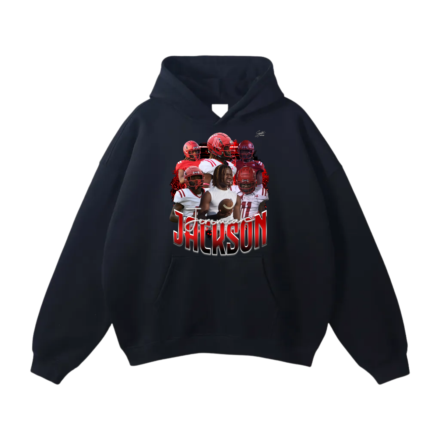 Jeremiah Jackson Oversize Fleeced Hoodie