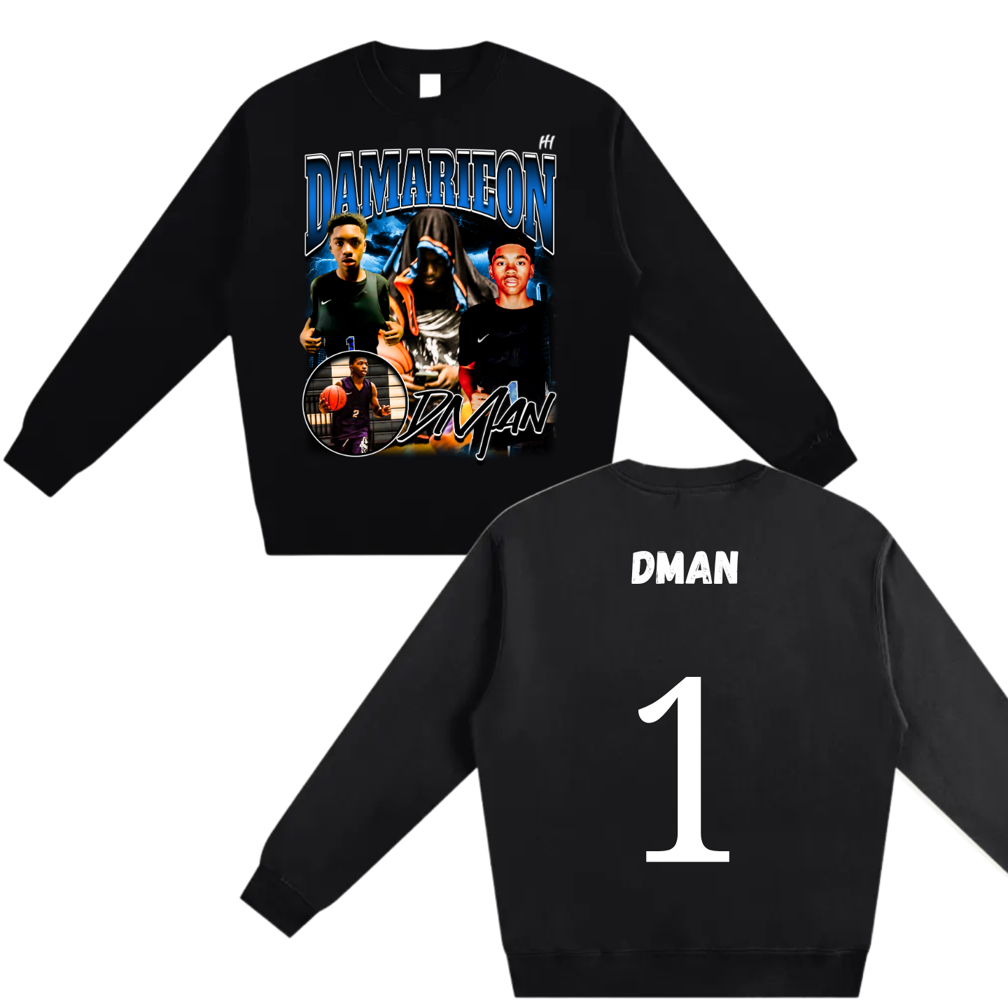 Damarieon Heavyweight Crewneck Sweatshirt