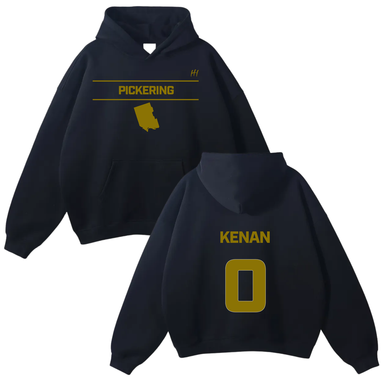 Kenan Tan Oversize Fleeced Hoodie