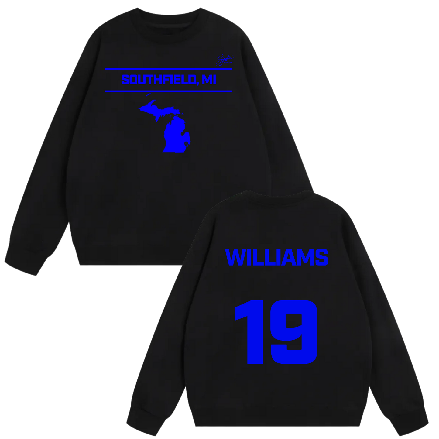 Demetrius Williams Heavyweight Crewneck Sweatshirt