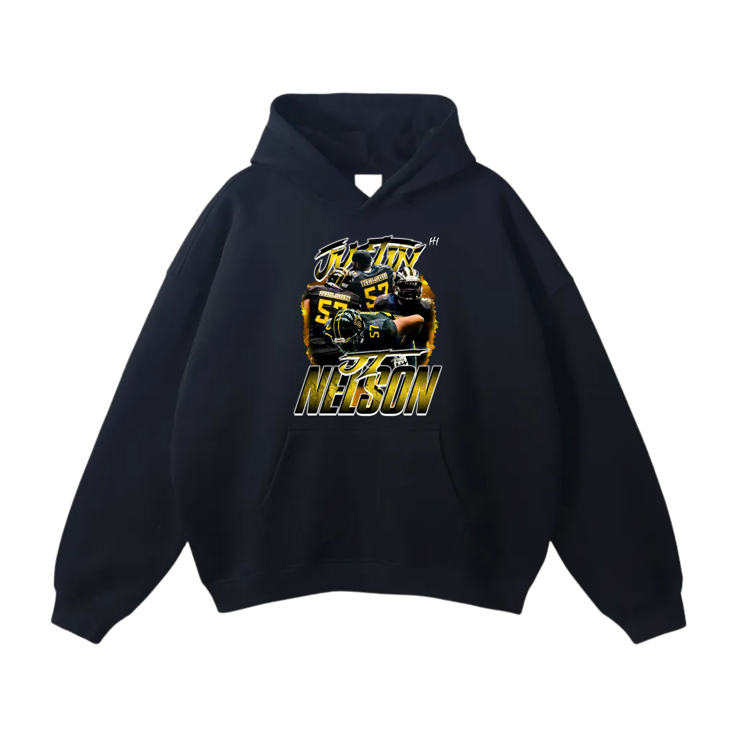 Justin Nelson Oversize Fleeced Hoodie