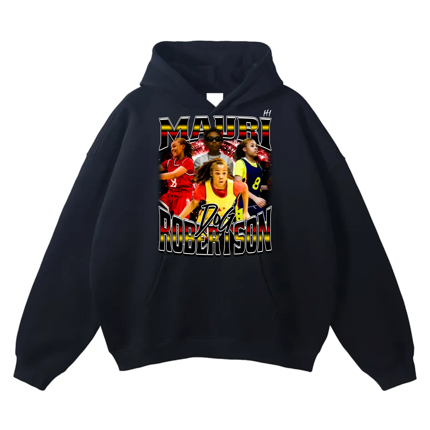 Mauri Robertson Oversize Fleeced Hoodie
