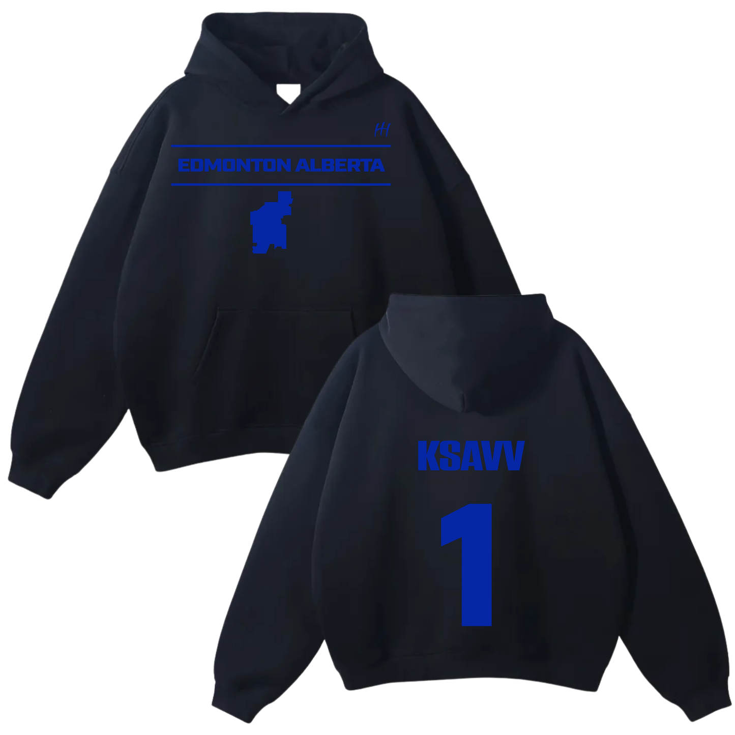 Kom Majok Oversize Fleeced Hoodie