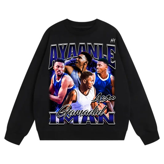 Ayaanle Gamadid Iman Heavyweight Crewneck Sweatshirt