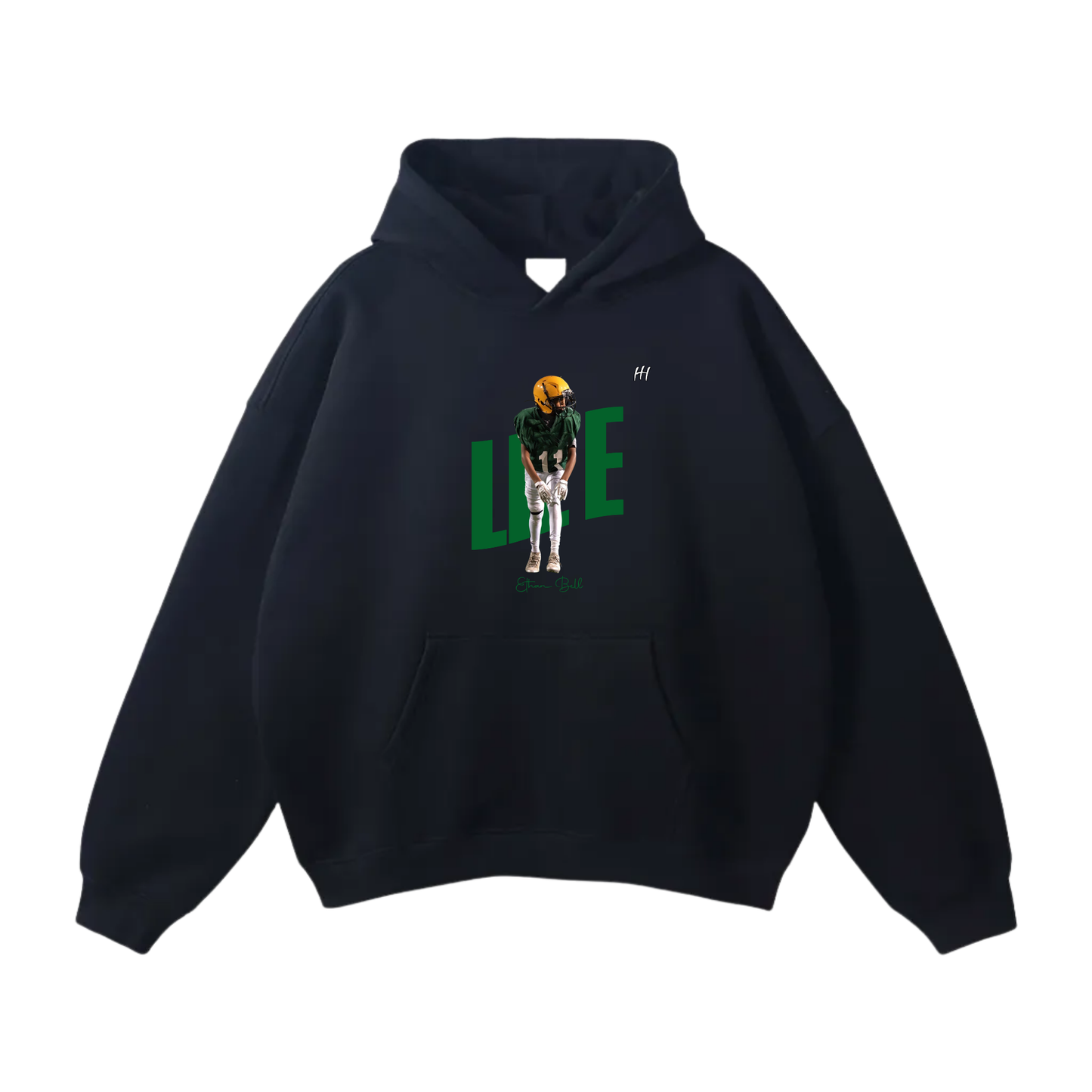 Ethan Bell Oversize Fleeced Hoodie
