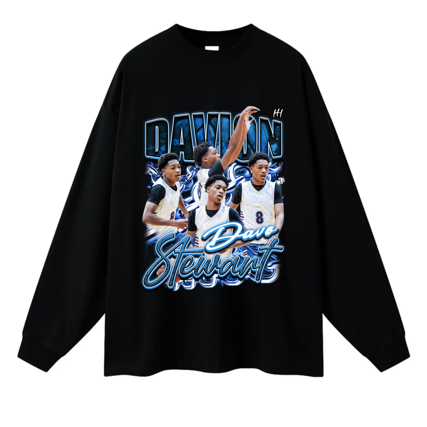 Davion Stewart Long Sleeve Tee