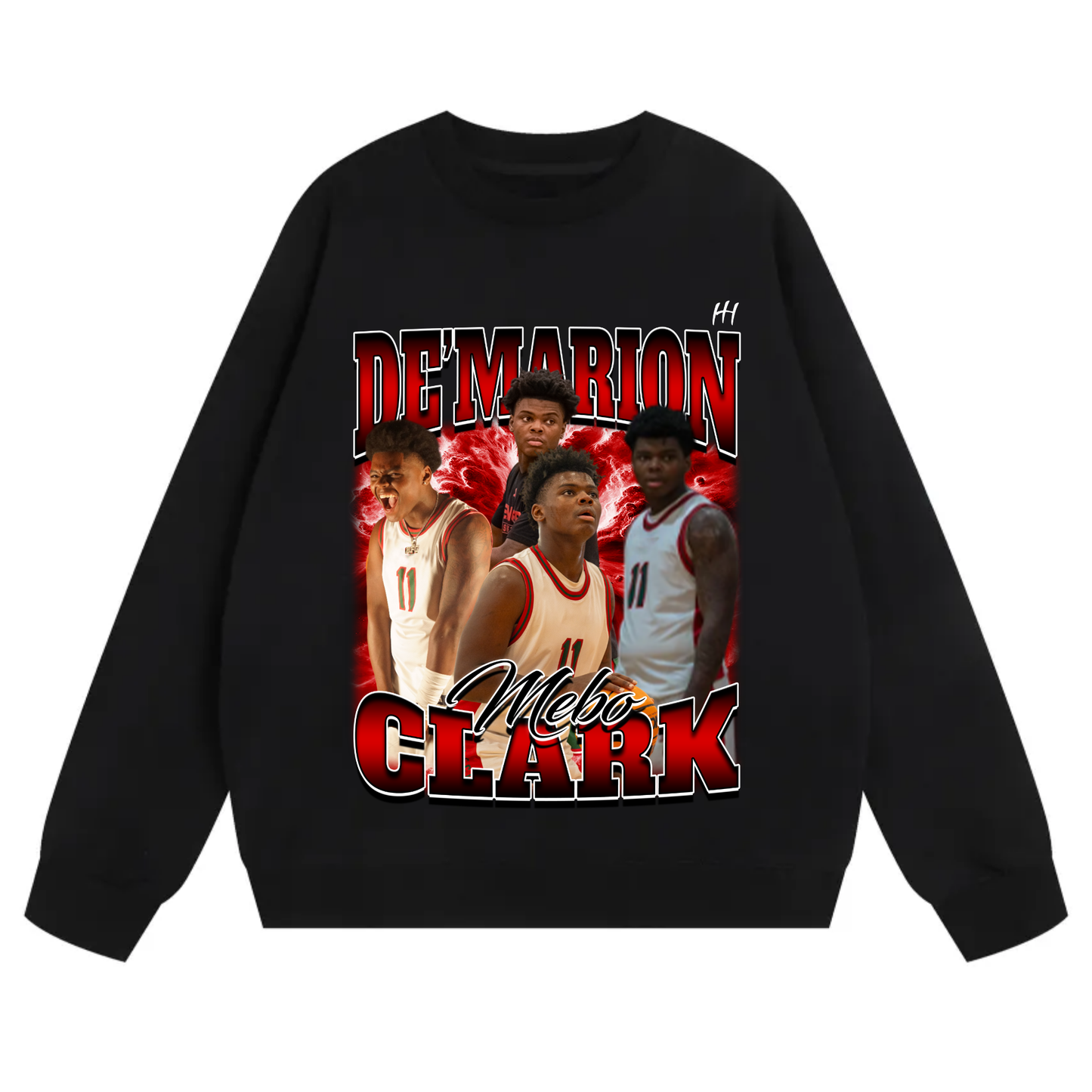 De'marion Clark Heavyweight Crewneck Sweatshirt